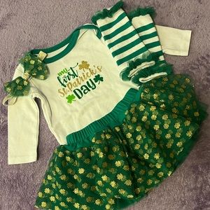 St.Patrick’s Day tutu outfit